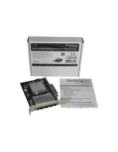 TARJETA RED STARTECH 4P SFP+ 10G PCIE