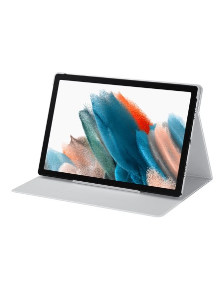 FUNDA TABLET SAMSUNG BOOK COVER GALAXY TAB A8 10.5 SILVER