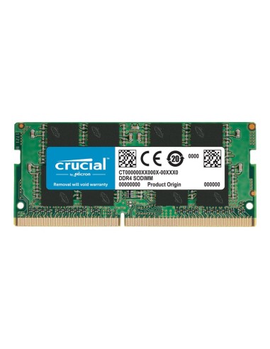 MODULO DDR4 8GB BUS 3200 CRUCIAL SODIMM