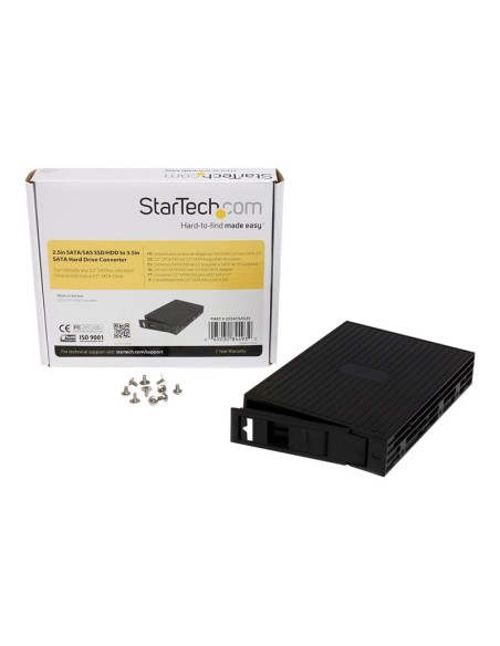 CONVERSOR STARTECH SATA SAS 2.5 A SATA 3.5 