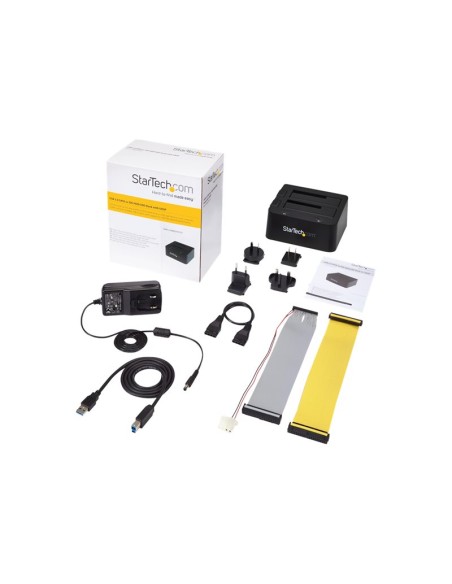 BASE DE CONEXION DISCO DURO STARTECH USB 3.0 SATA IDE 2.5 3.5