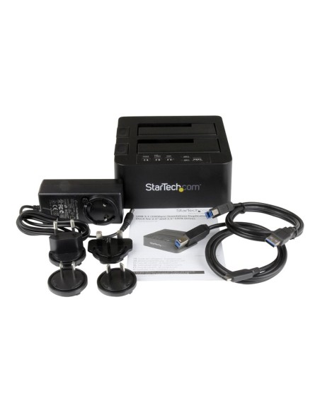 BASE DE CONEXION DISCO DURO STARTECH USB 3.1 SATA 2.5 3.5