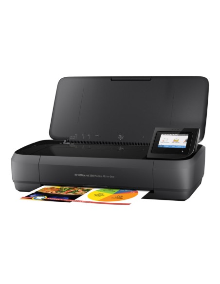 IMPRESORA HP MULTIFUNCION PORTATIL OFFICEJET 250 18PPM WIFI BLACK
