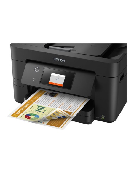 IMPRESORA EPSON MULTIFUNCION WORKFORCE PRO WF-3820DWF 21PPM ADF DUPLEX LAN WIFI FAX BLACK