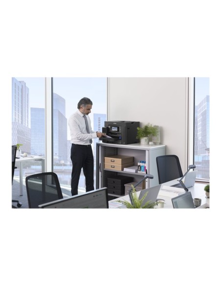 IMPRESORA EPSON MULTIFUNCION ECOTANK ET-5850 25PPM ADF DUPLEX LAN WIFI FAX BLACK