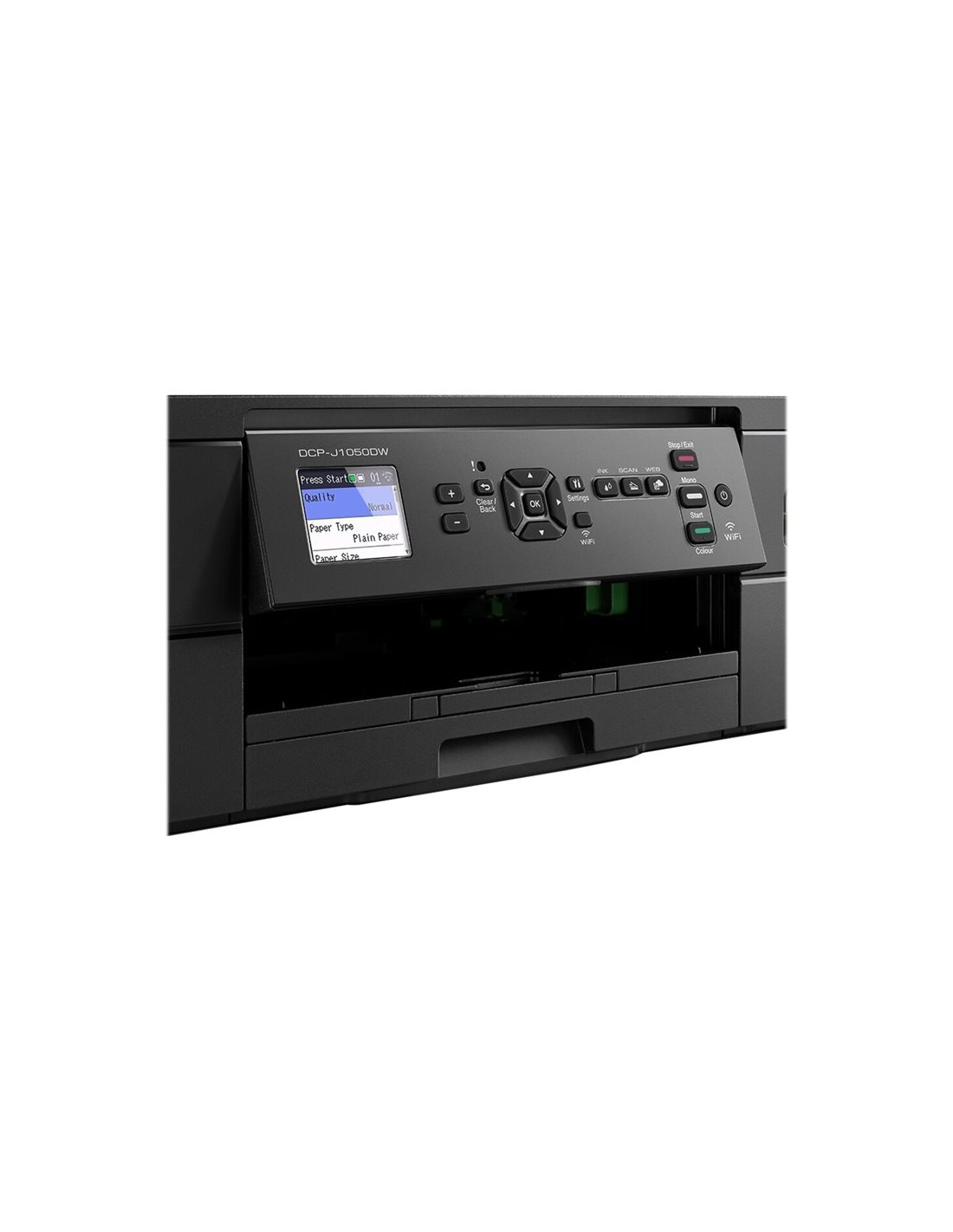 IMPRESORA BROTHER MULTIFUNCION DCPJ1050DW 17PPM DUPLEX WIFI BLACK