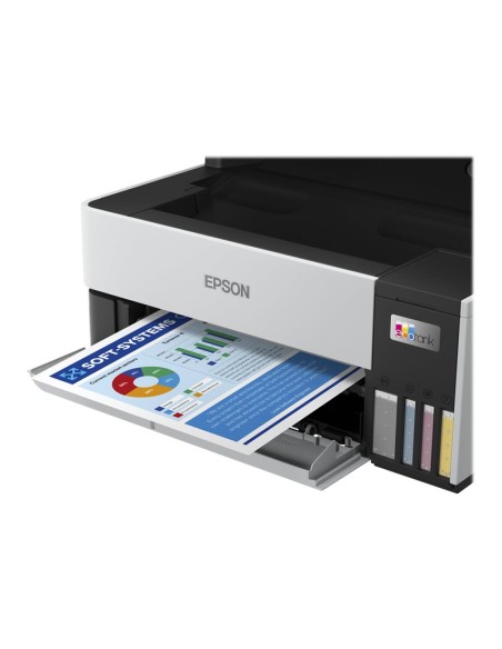 IMPRESORA EPSON MULTIFUNCION ECOTANK ET-5170 37PPM DUPLEX LAN WIFI FAX WHITE