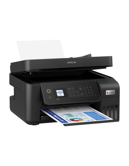 IMPRESORA EPSON MULTIFUNCION ECOTANK ET-4800 33PPM ADF LAN WIFI FAX BLACK