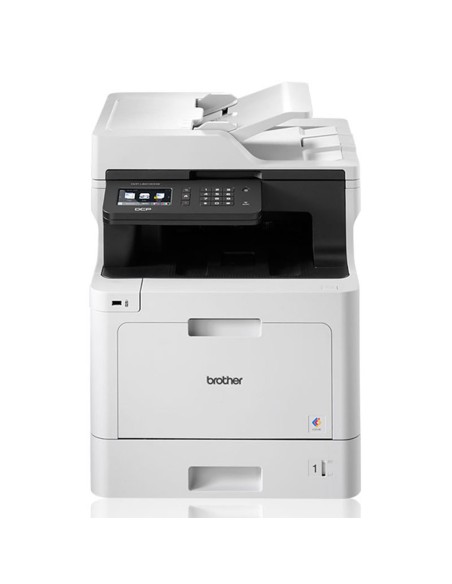 IMPRESORA BROTHER MULTIFUNCION LASER COLOR DCP-L8410CDW 31PPM ADF DUPLEX LAN WIFI