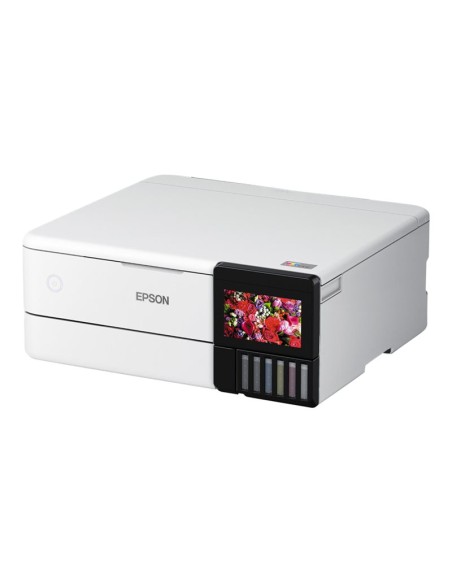 IMPRESORA EPSON MULTIFUNCION ECOTANK ET-8500 12PPM DUPLEX LAN WIFI WHITE