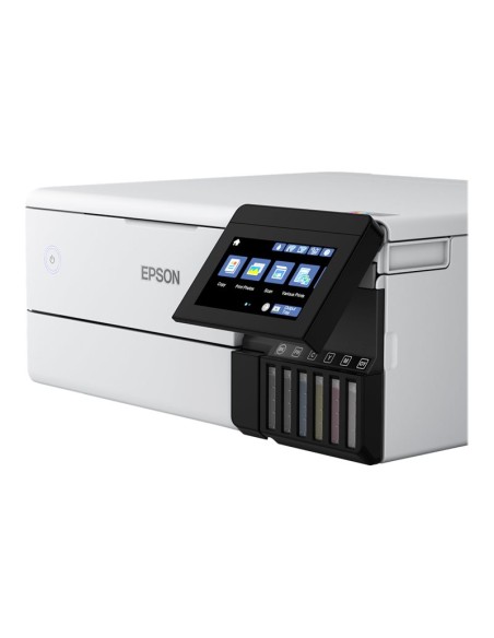 IMPRESORA EPSON MULTIFUNCION ECOTANK ET-8500 12PPM DUPLEX LAN WIFI WHITE