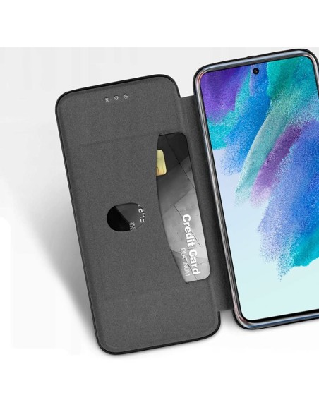 FUNDA MOVIL COOL FLIP COVER ELEGANCE SILVER SAMSUNG GALAXY S21 FE