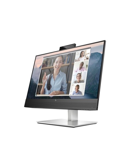 MONITOR HP 23.8 IPS FHD E24MV 1920X1080 5MS VGA HDMI DP PIV / REG WEBCAM SILVER/BLACK