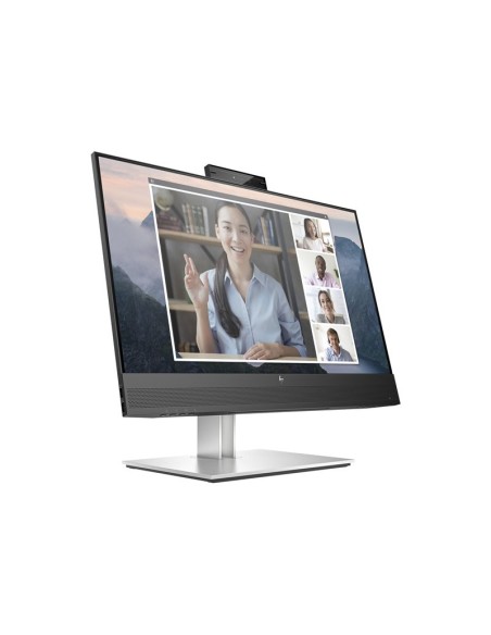 MONITOR HP 23.8 IPS FHD E24MV 1920X1080 5MS VGA HDMI DP PIV / REG WEBCAM SILVER/BLACK