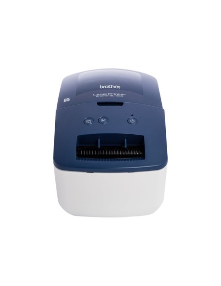 IMPRESORA BROTHER ETIQUETAS TERMICA QL-600 USB WHITE/BLUE