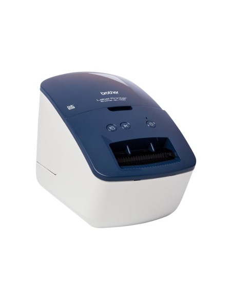 IMPRESORA BROTHER ETIQUETAS TERMICA QL-600 USB WHITE/BLUE