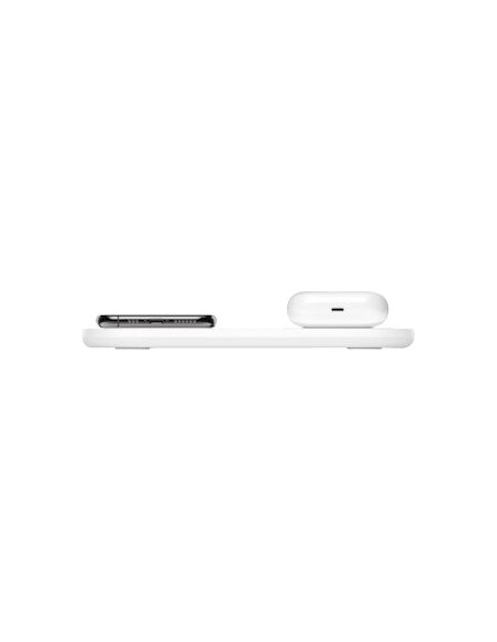BASE DE CARGA BELKIN DOBLE BOOST CHARGE QI 15W WHITE