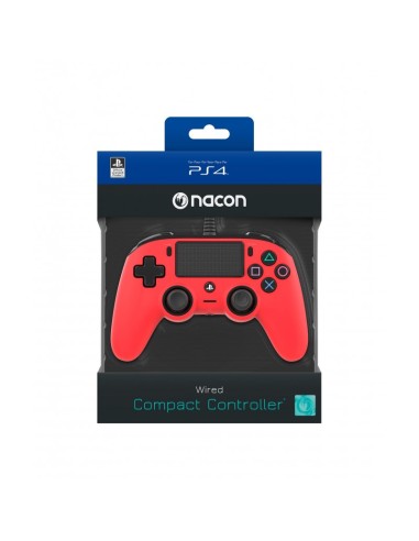 MANDO PS4 NACON COMPACT RED