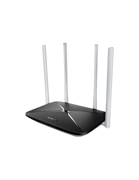 ROUTER WIRELESS MERCUSYS AC1200 DUAL BAND 4P RJ45 + 1P WAN RJ45