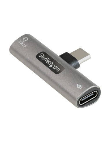 ADAPTADOR STARTECH USB-C MACHO / 2X...