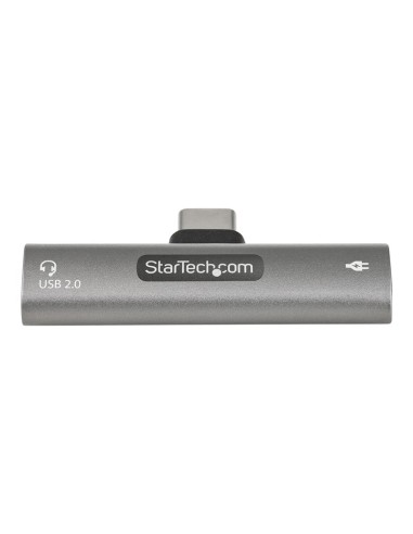 ADAPTADOR STARTECH USB-C MACHO / 2X...