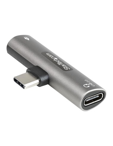ADAPTADOR STARTECH USB-C MACHO / 2X...