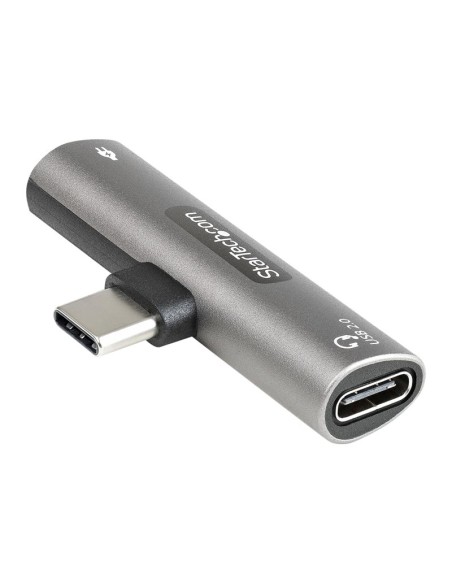 ADAPTADOR STARTECH USB-C MACHO / 2X USB-C HEMBRA SILVER