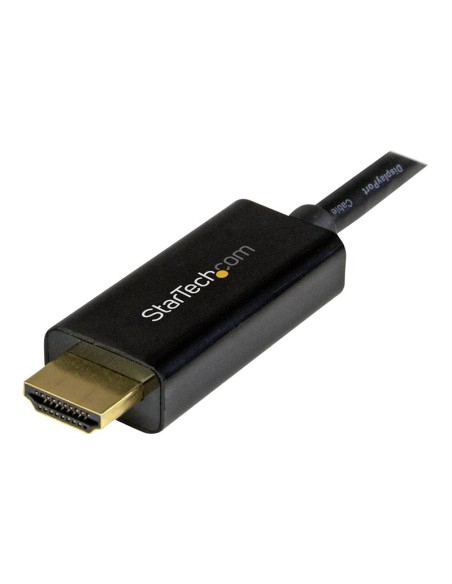 CABLE STARTECH MINI DISPLAYPORT MACHO / HDMI MACHO 1M ULTRA HD 4K BLACK