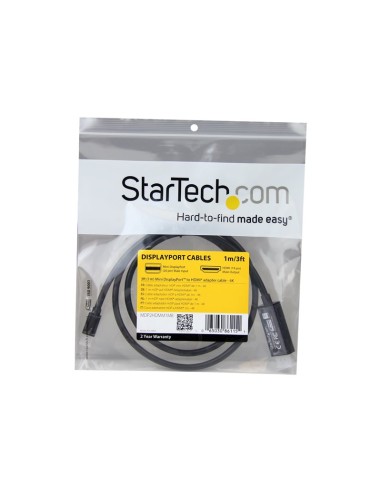 CABLE STARTECH MINI DISPLAYPORT MACHO...