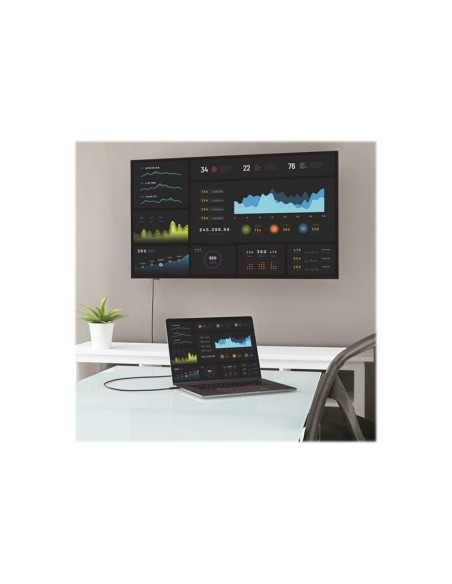 CABLE STARTECH USB-C MACHO / DISPLAYPORT MACHO 4K 1M BLACK