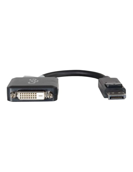 ADAPTADOR C2G DISPLAYPORT MACHO / DVI 18+1 HEMBRA 0.2M