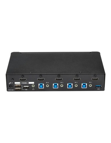 CONMUTADOR KVM STARTECH 4X1 HDMI USB 3.0