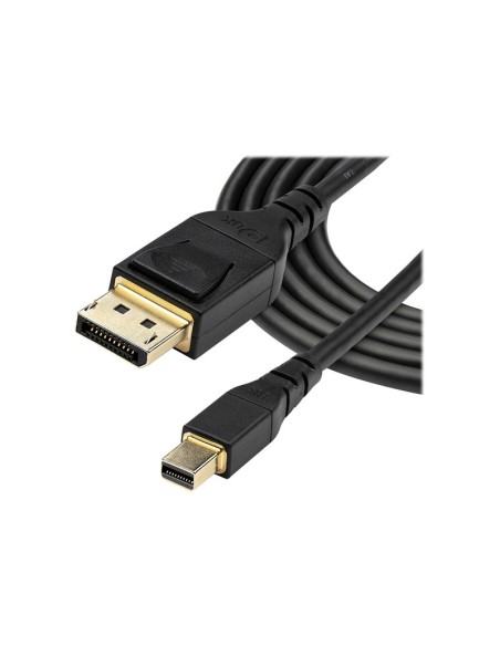 CABLE STARTECH DISPLAYPORT MACHO / MINI DISPLAYPORT MACHO 1M BLACK