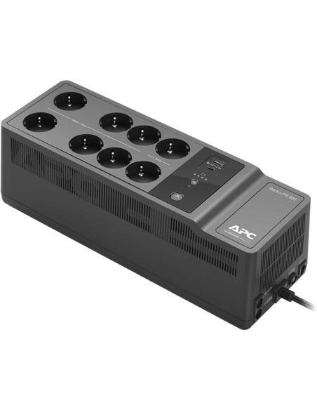 S.A.I. APC BACK-UPS 850VA 520W + REGLETA PROTECTORA 8 TOMAS