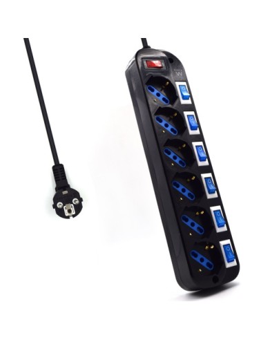 REGLETA EWENT 6 TOMAS + 6...