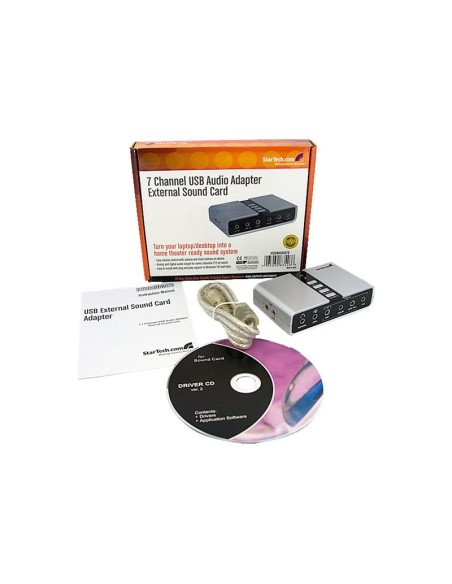 TARJETA SONIDO STARTECH USB 7.1