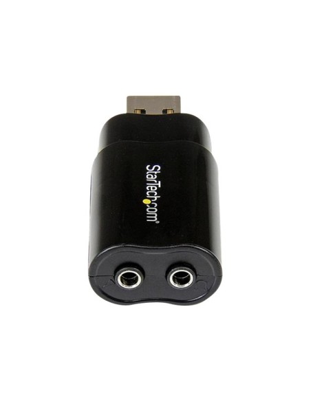 TARJETA SONIDO STARTECH USB BLACK