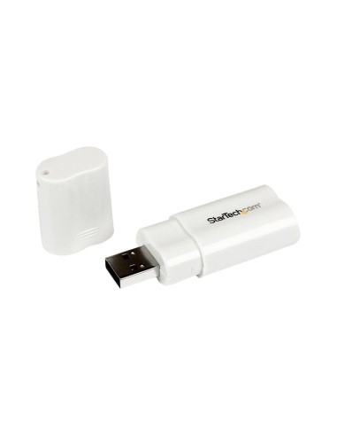 TARJETA SONIDO STARTECH USB WHITE