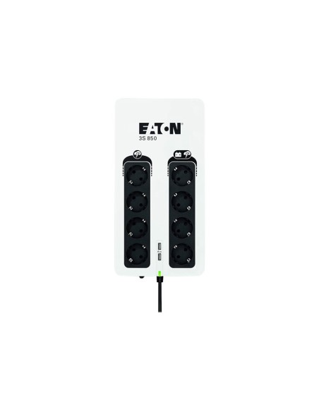 S.A.I. EATON 3S 850VA 510W + REGLETA 8 TOMAS
