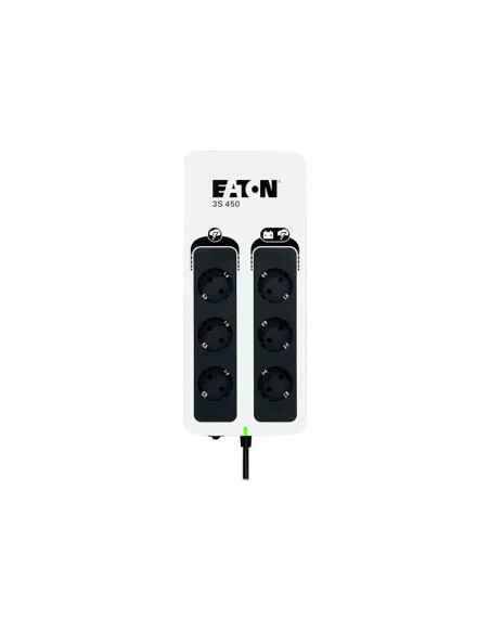 S.A.I. EATON 3S 450VA 270W + REGLETA 6 TOMAS