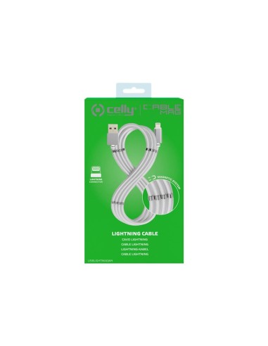 CABLE CELLY USB MACHO / LIGHTNING...