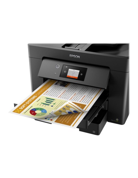 IMPRESORA EPSON MULTIFUNCION WORKFORCE WF-7830DTWF 25PPM A3 ADF DUPLEX LAN WIFI FAX BLACK