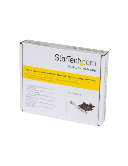 CONTROLADORA PCIE STARTECH USB 3.0 2P + INT USB 3.0