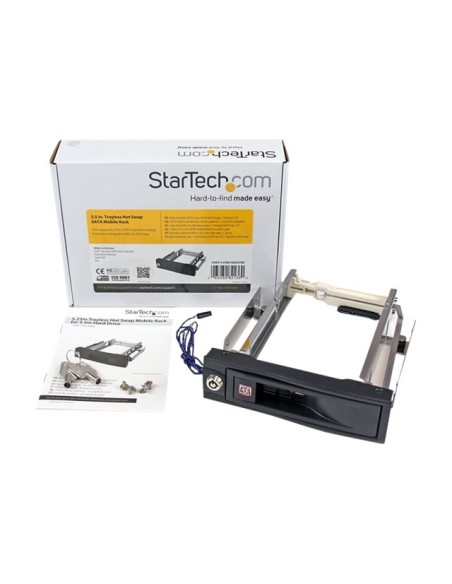 CAJA EXTRAIBLE STARTECH DISCO DURO SATA 3.5 BAHIA 5.25