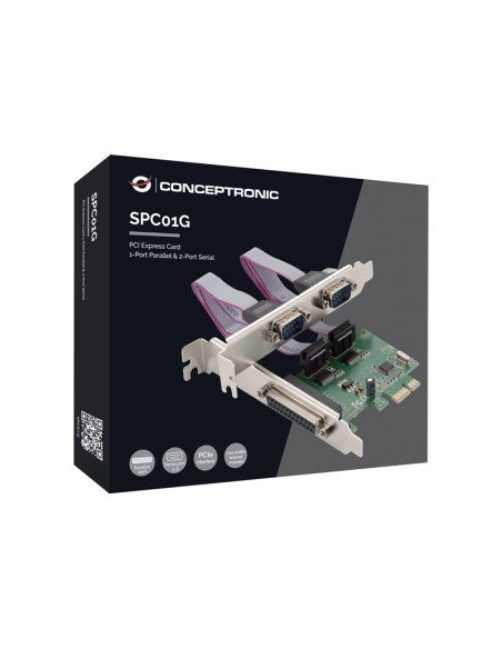CONTROLADORA PCIE CONCEPTRONIC 1P PARALELO 2P SERIE