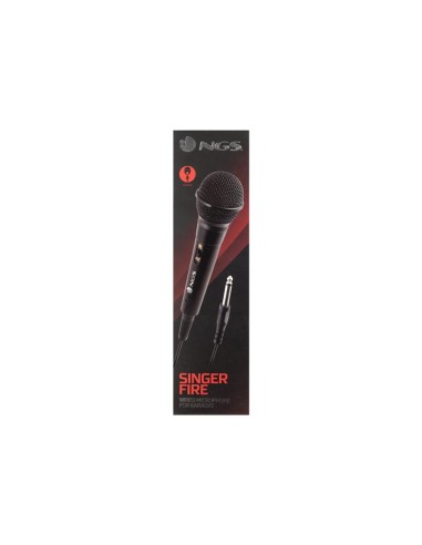 MICROFONO MANO NGS SINGER FIRE 6.3MM...