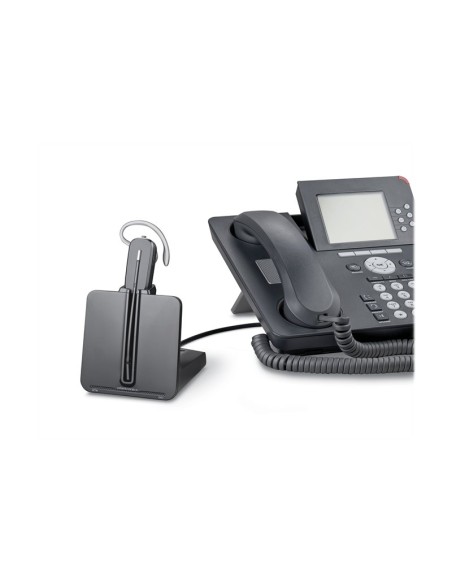 AURICULAR + MIC PLANTRONICS CS540 MONOAURAL WIRELESS BLACK + BASE RJ11
