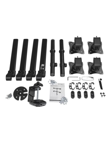SOPORTE MONITOR ESCRITORIO STARTECH 4 BRAZOS HASTA 27 VESA 75 / 100
