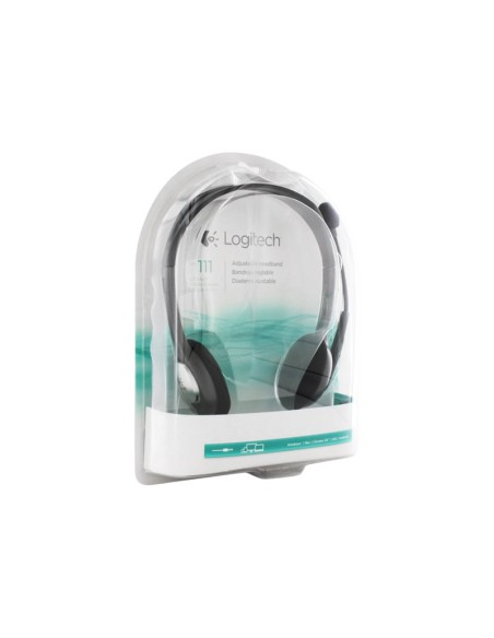 AURICULAR + MIC LOGITECH HEADSET H111
