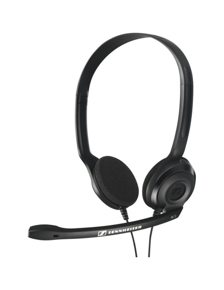 AURICULAR + MIC SENNHEISER DIADEMA PC 3 CHAT JACK BLACK